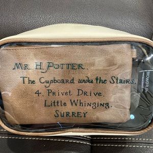 Harry Potter Set of 3 Cosmetic/Makeup  Bags